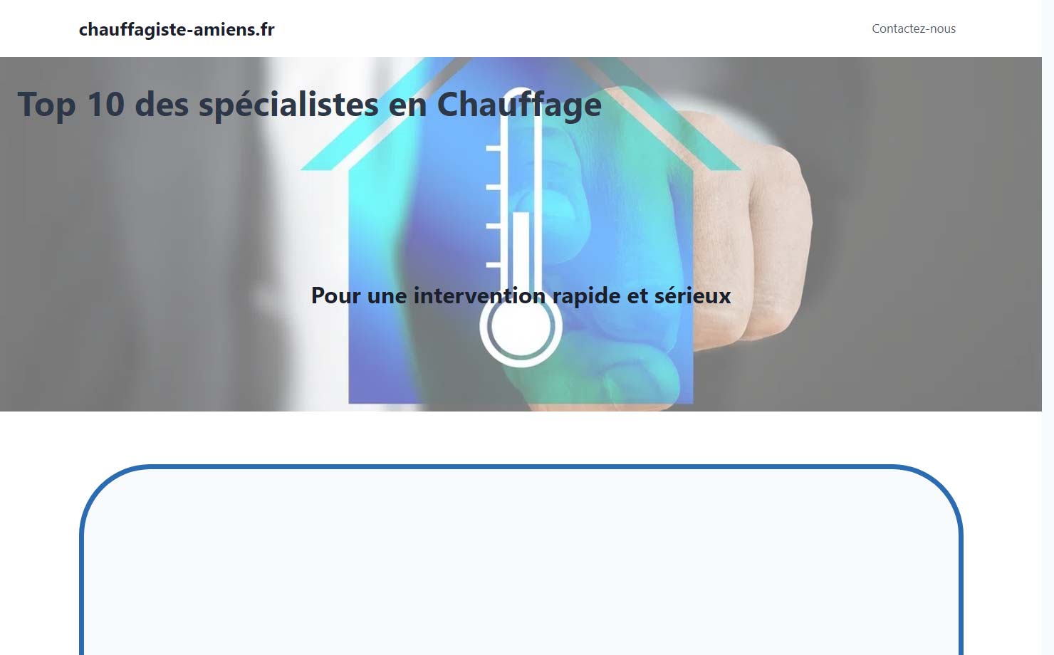 Chauffagistes Amiens - Liste de chauffagistes disponible sur Amiens