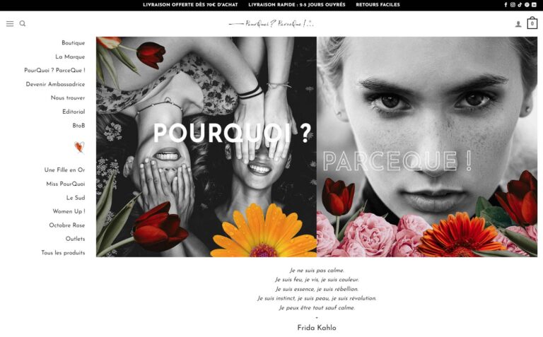 PourQuoi ? ParceQue !