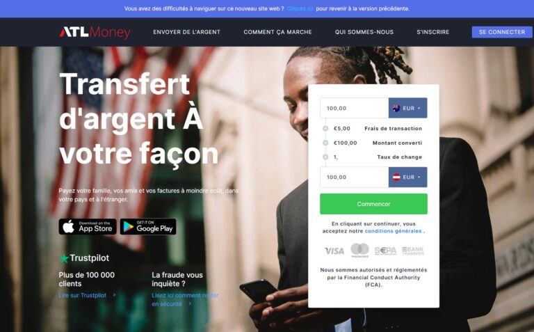 ATL Money - Transfert d'argent à l'étranger