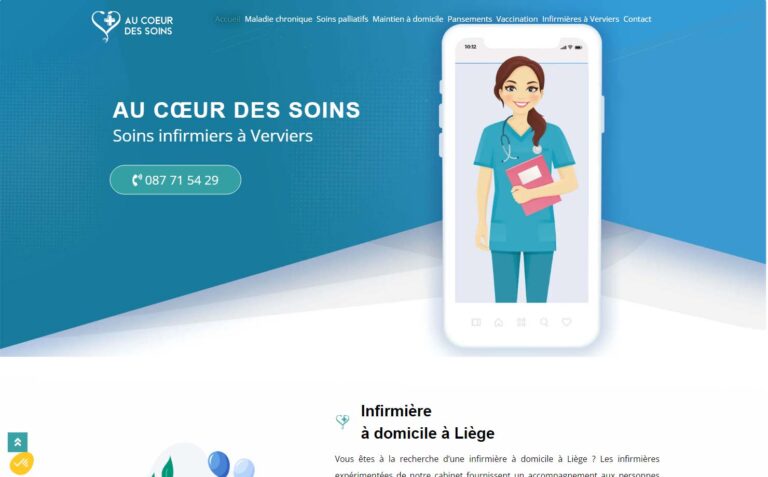 Au cœur des soins - Maintien à domicile à Liège