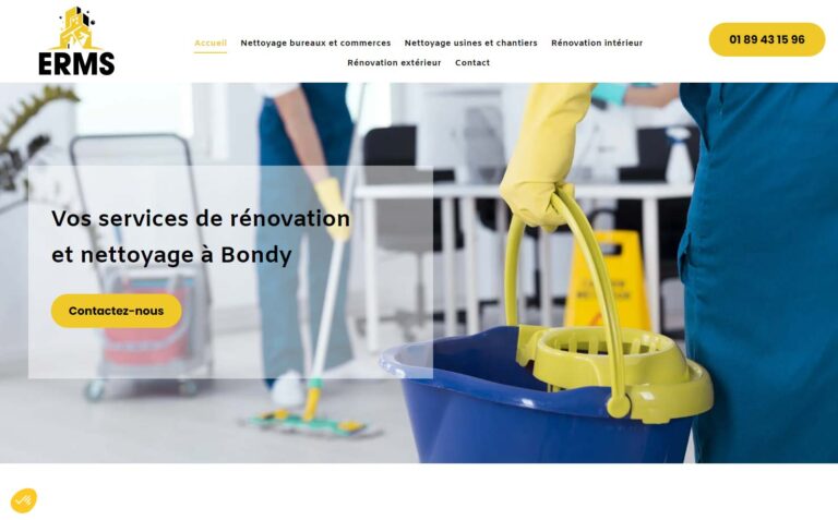 ERMS - Entreprise de nettoyage à Saint Denis