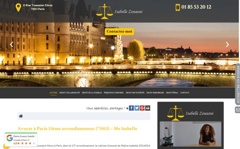 Isabelle Zouaoui - Avocat divorce à Paris 13