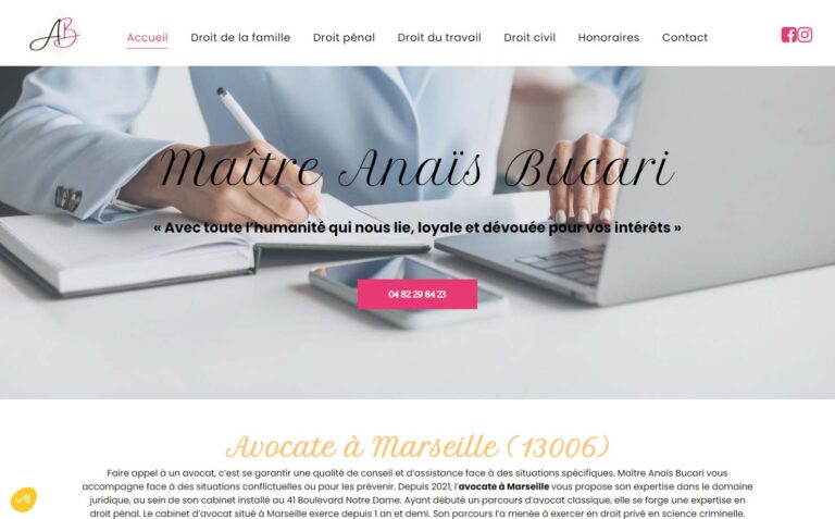 Maître Anaïs Bucari - avocate à Marseille