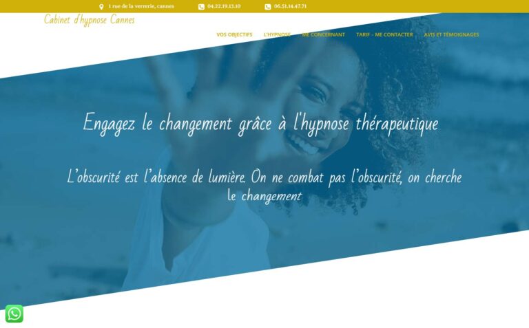 Meye Mando - Praticienne Certifiée en Hypnose à Cannes