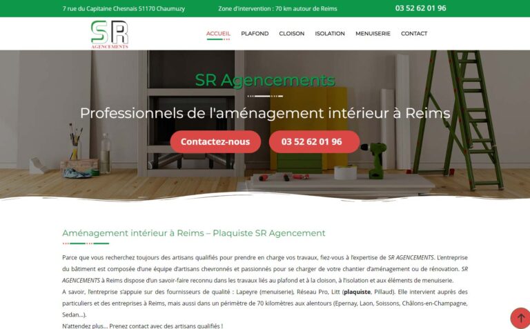 SR Agencement - Aménagement intérieur à Reims