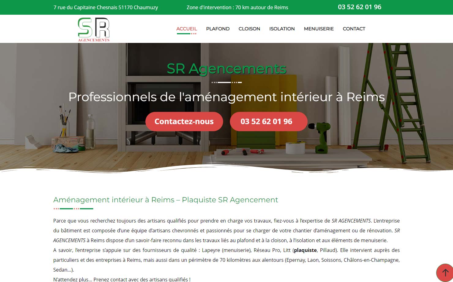 SR Agencement - Aménagement intérieur à Reims