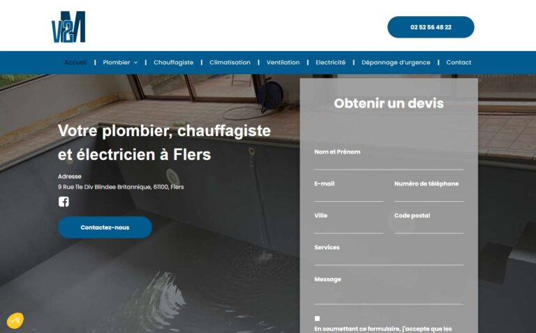 V2M - Plombier chauffagiste à Flers
