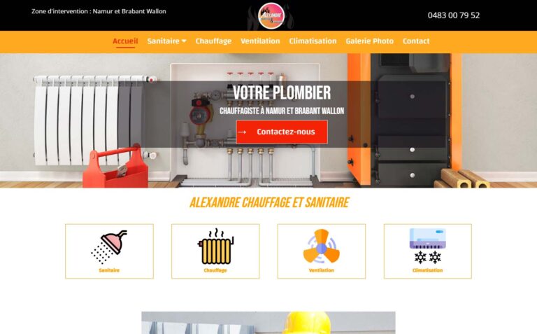 ACS - Plombier chauffagiste à Namur