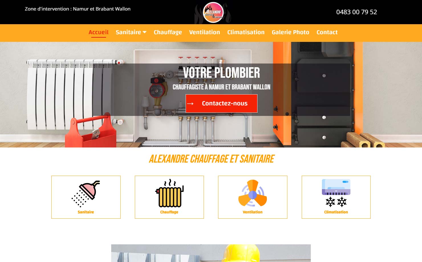 ACS - Plombier chauffagiste à Namur