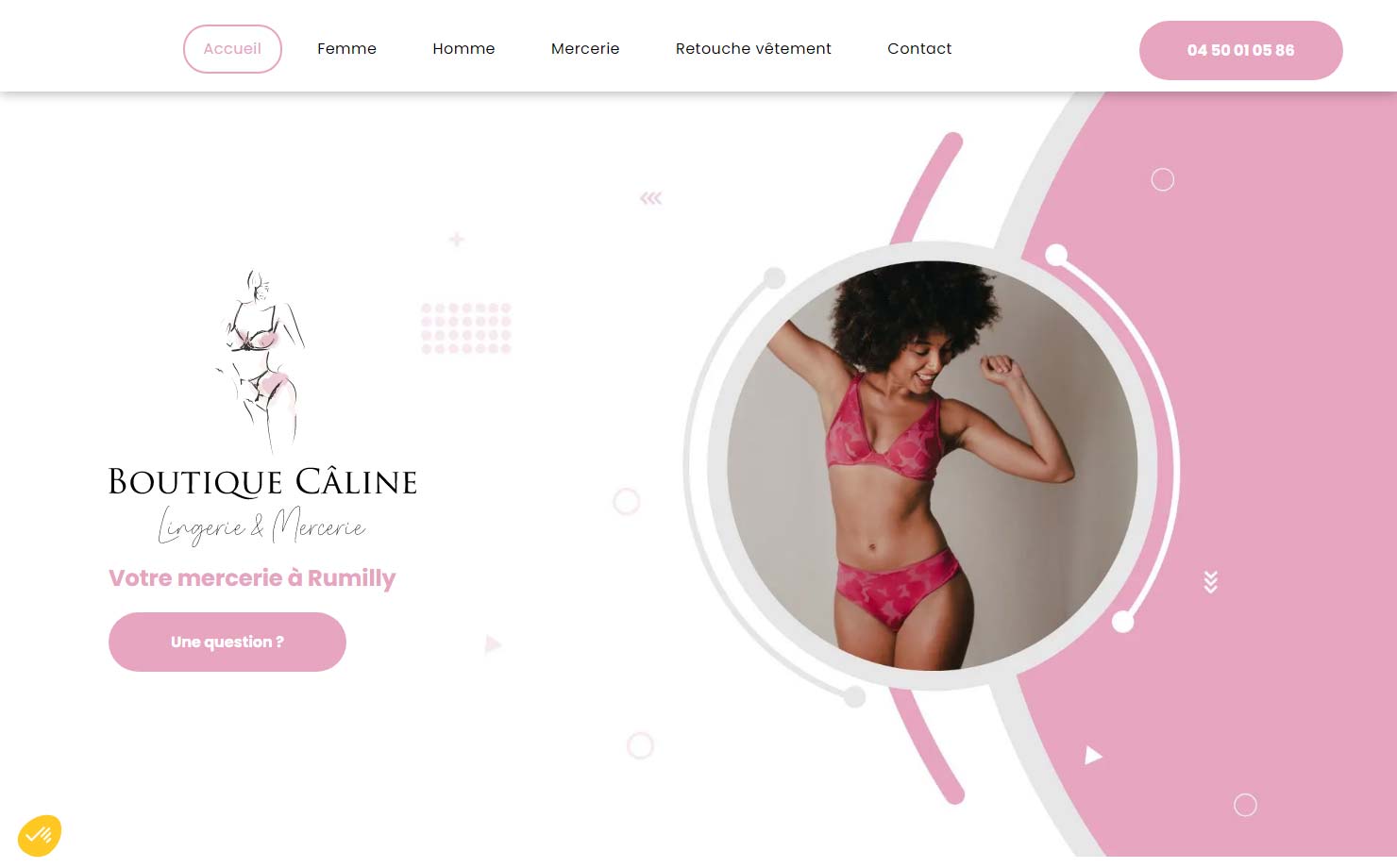 Boutique Câline de lingerie