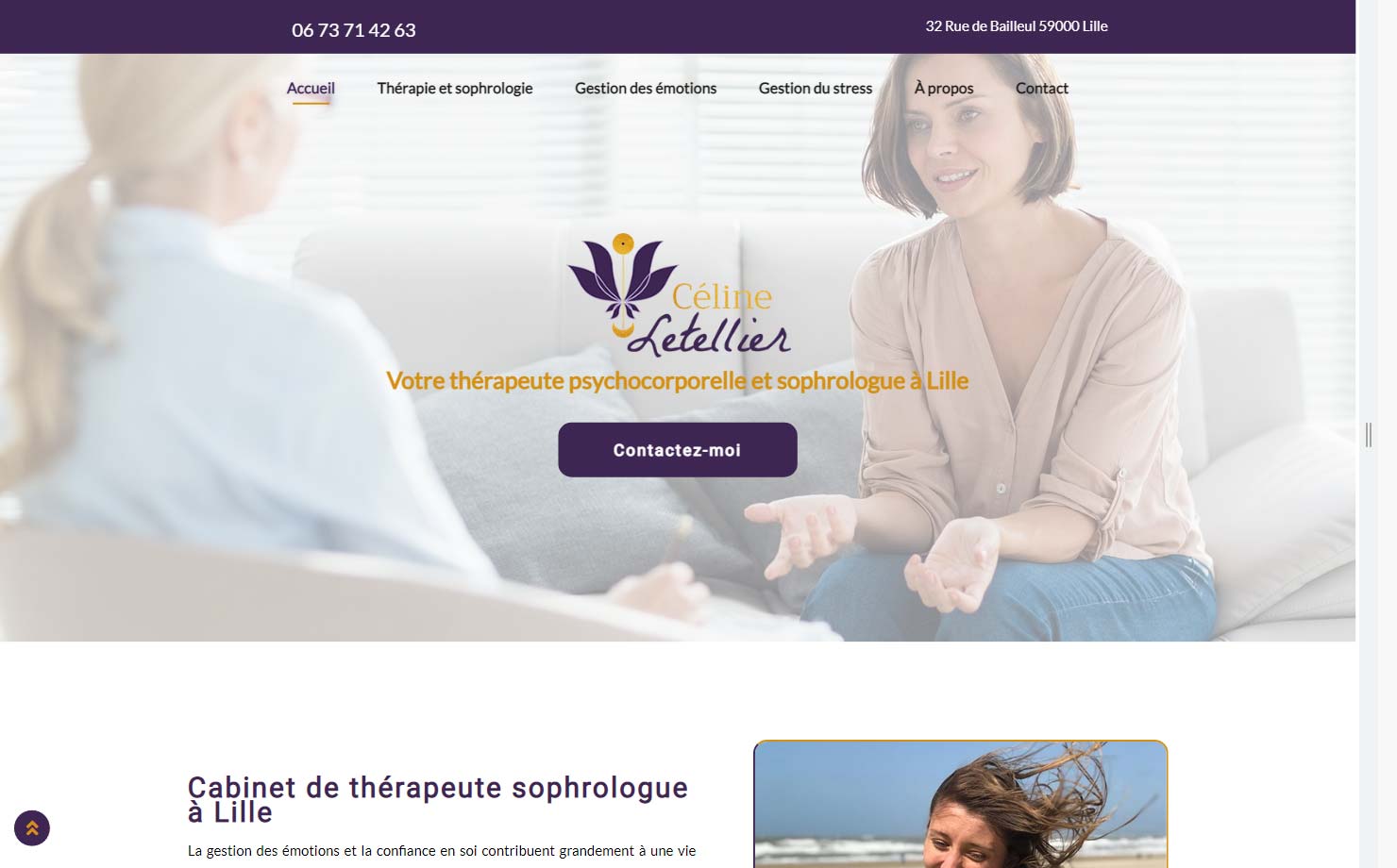 Céline Letellier - Sophrologue à Lille
