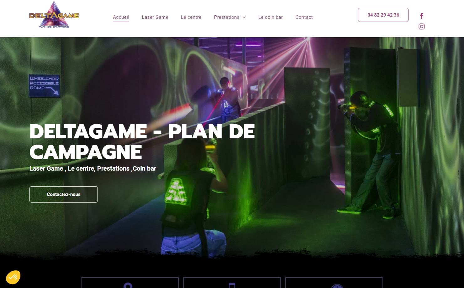 DELTAGAME - Laser Game pour entreprise