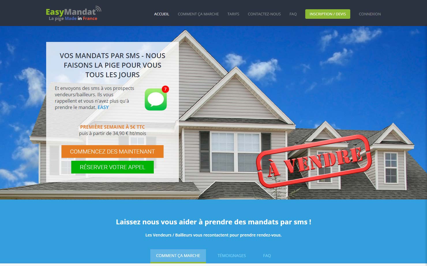 Easymandat - Logiciel de pige immobilière