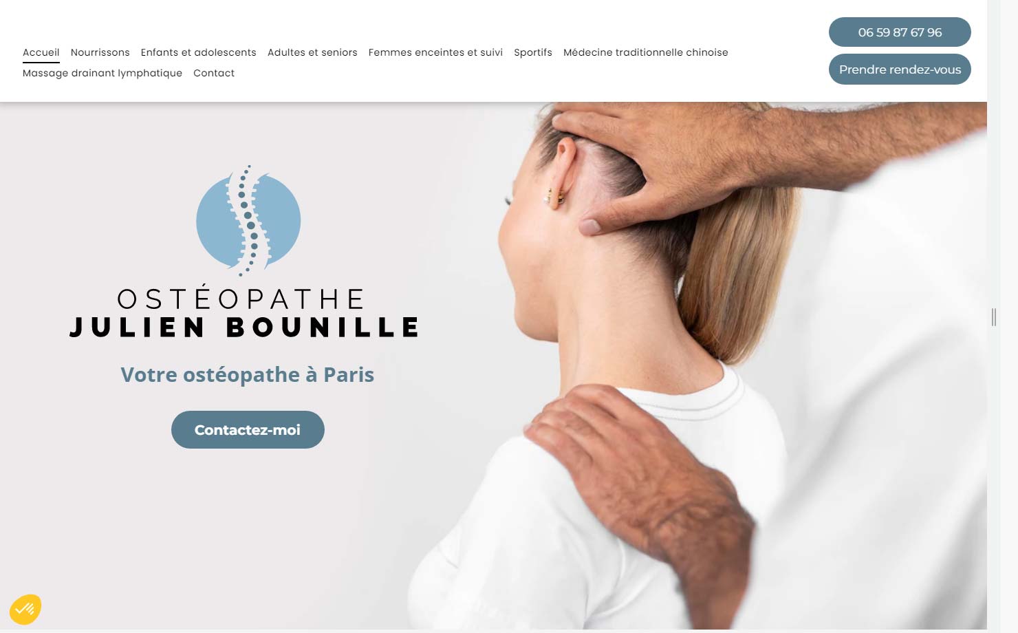 Julien Bounille - Ostéopathe à Paris