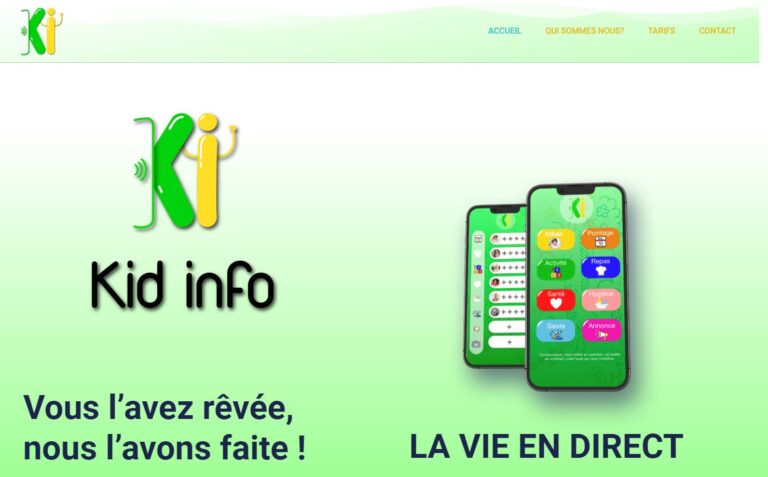 Kid Info - La géniale app pour jardins d’enfants