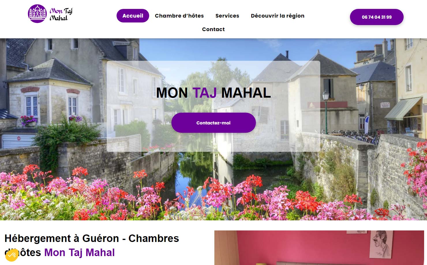 Mon Taj Mahal - Chambres d'hôtes Normandie