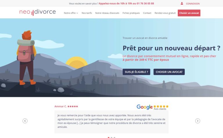 NeoDivorce - Service de divorce amiable par internet
