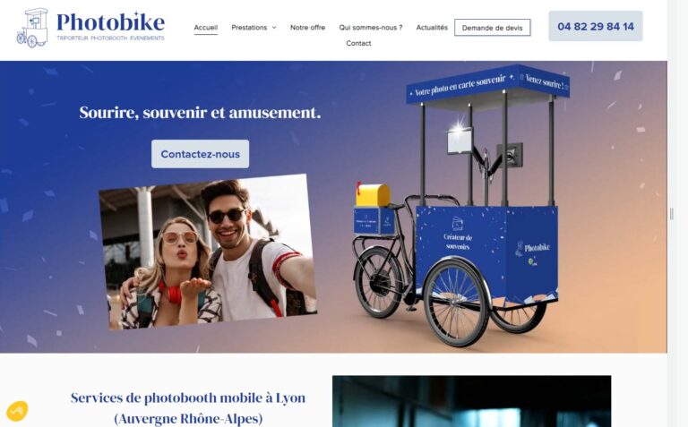 Photobike - Photobooth en Auvergne-Rhône-Alpes