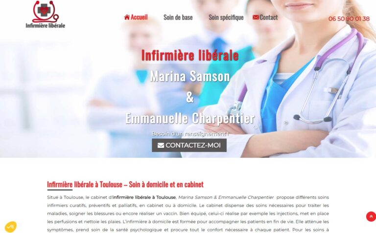 Samson & Charpentier - Infirmière libérale Toulouse