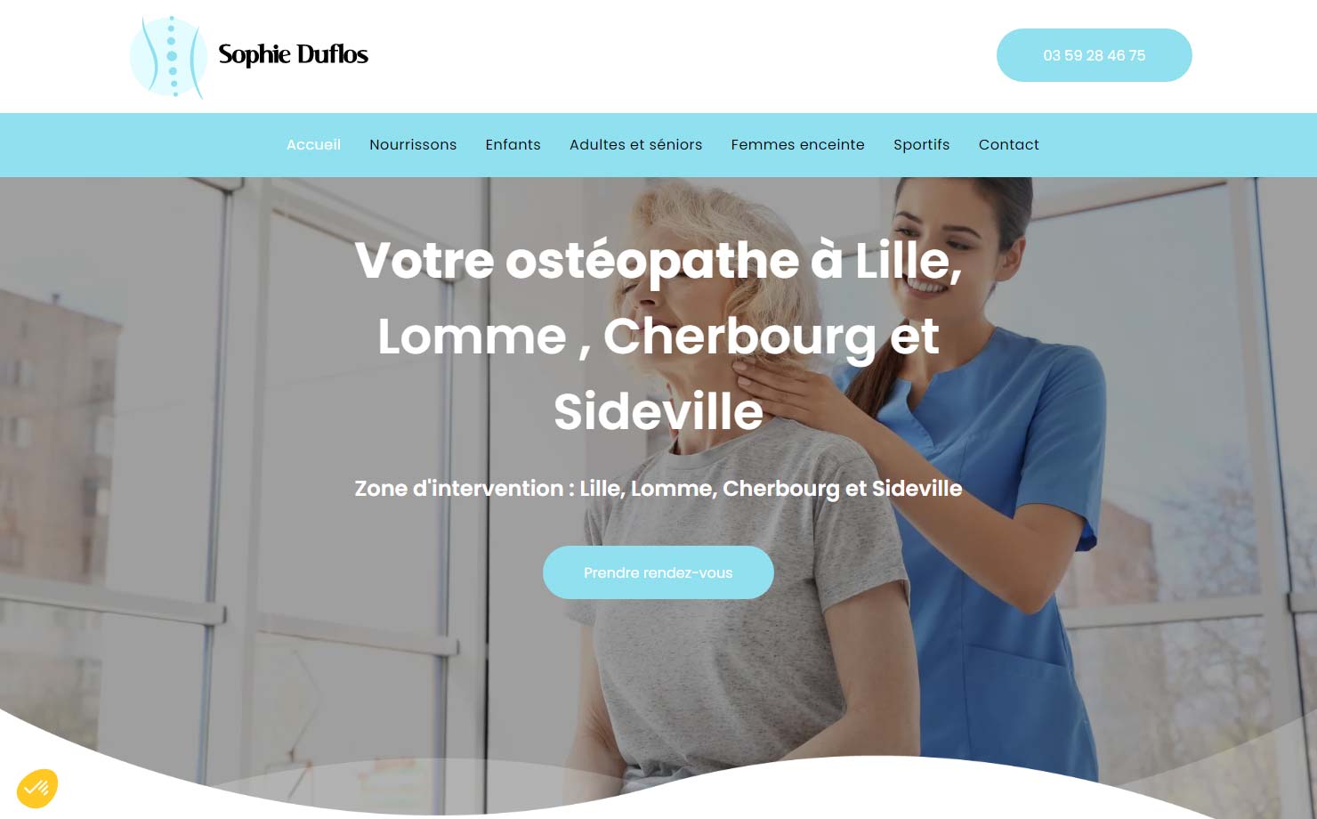 Sophie Duflos - Ostéopathe à Lille