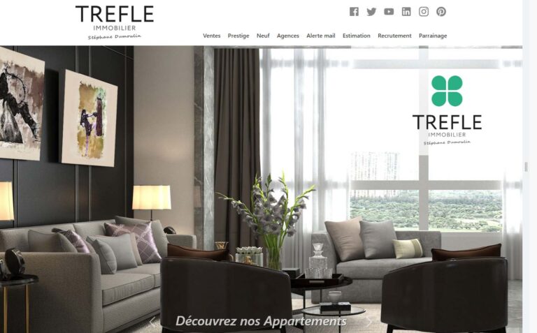 Trefleimmobilier - Agence immobilière en Savoie, Haute Savoie, et Isére