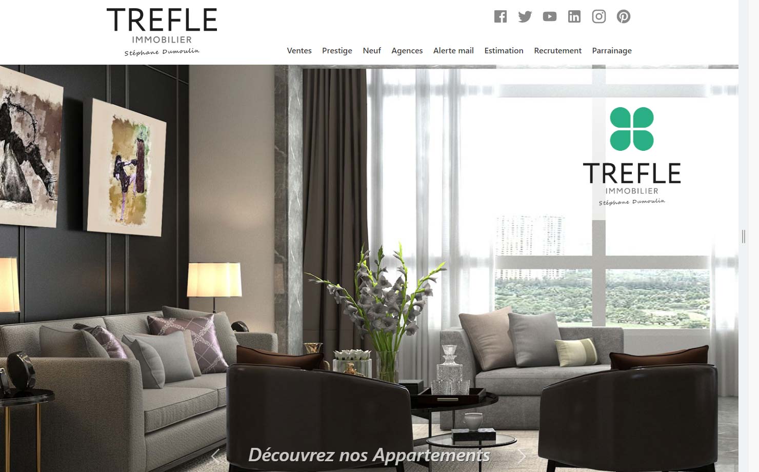 Trefleimmobilier - Agence immobilière en Savoie, Haute Savoie, et Isére