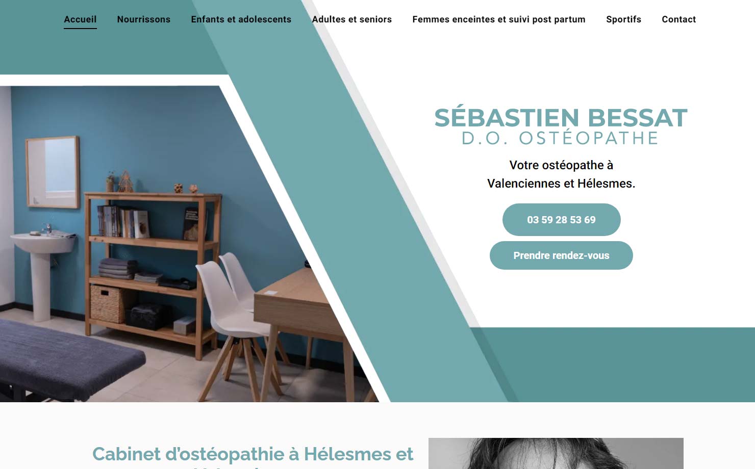 Bessat - Ostéopathe à Valenciennes