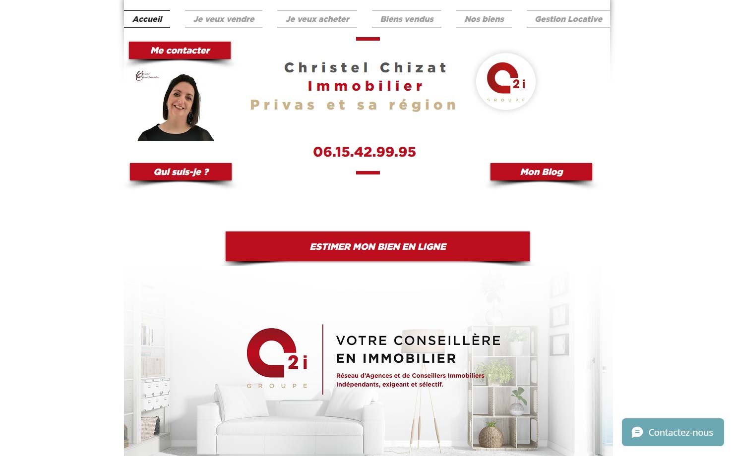 Christel chizat immobilier