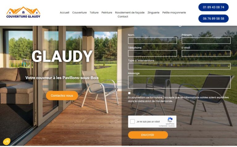 Couverture Glaudy - Toiture à Les-Pavillons-sous-Bois