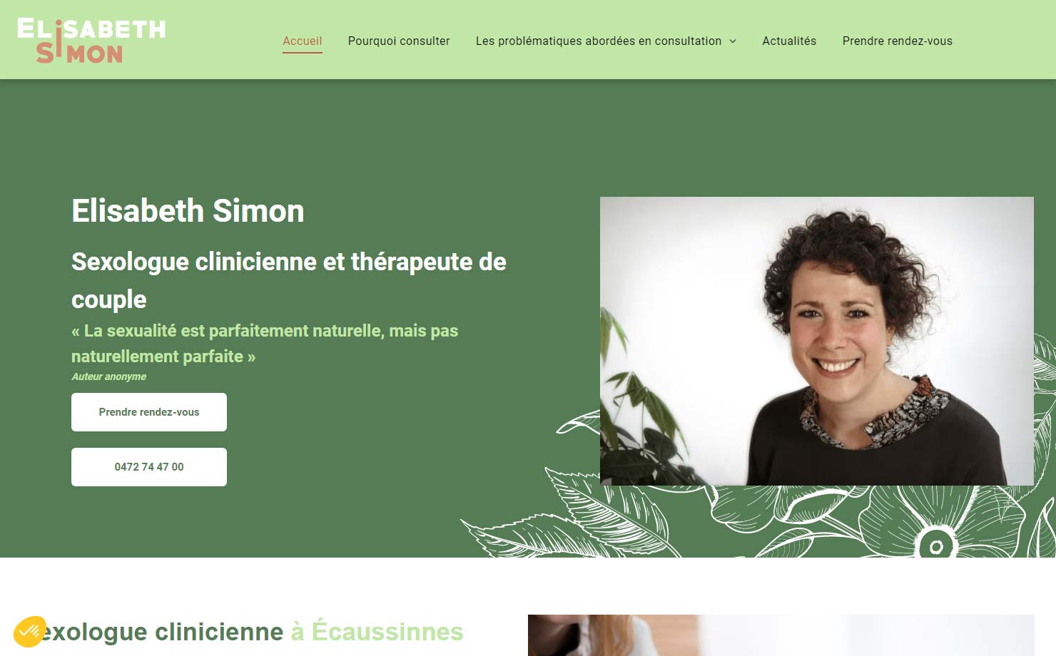 Elisabeth Simon - Sexologue clinicienne