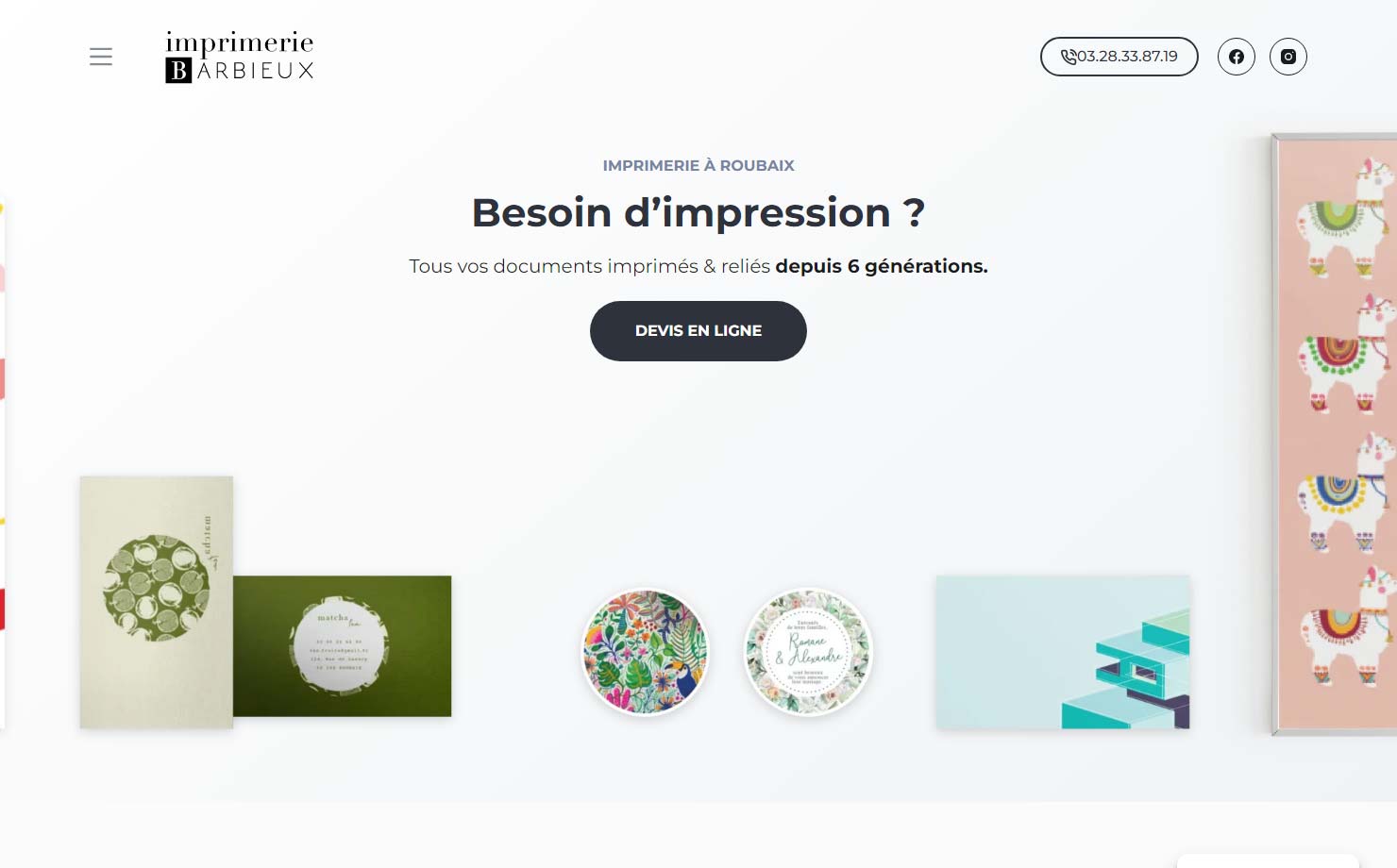 Imprimerie Barbieux - Imprimerie sur Roubaix