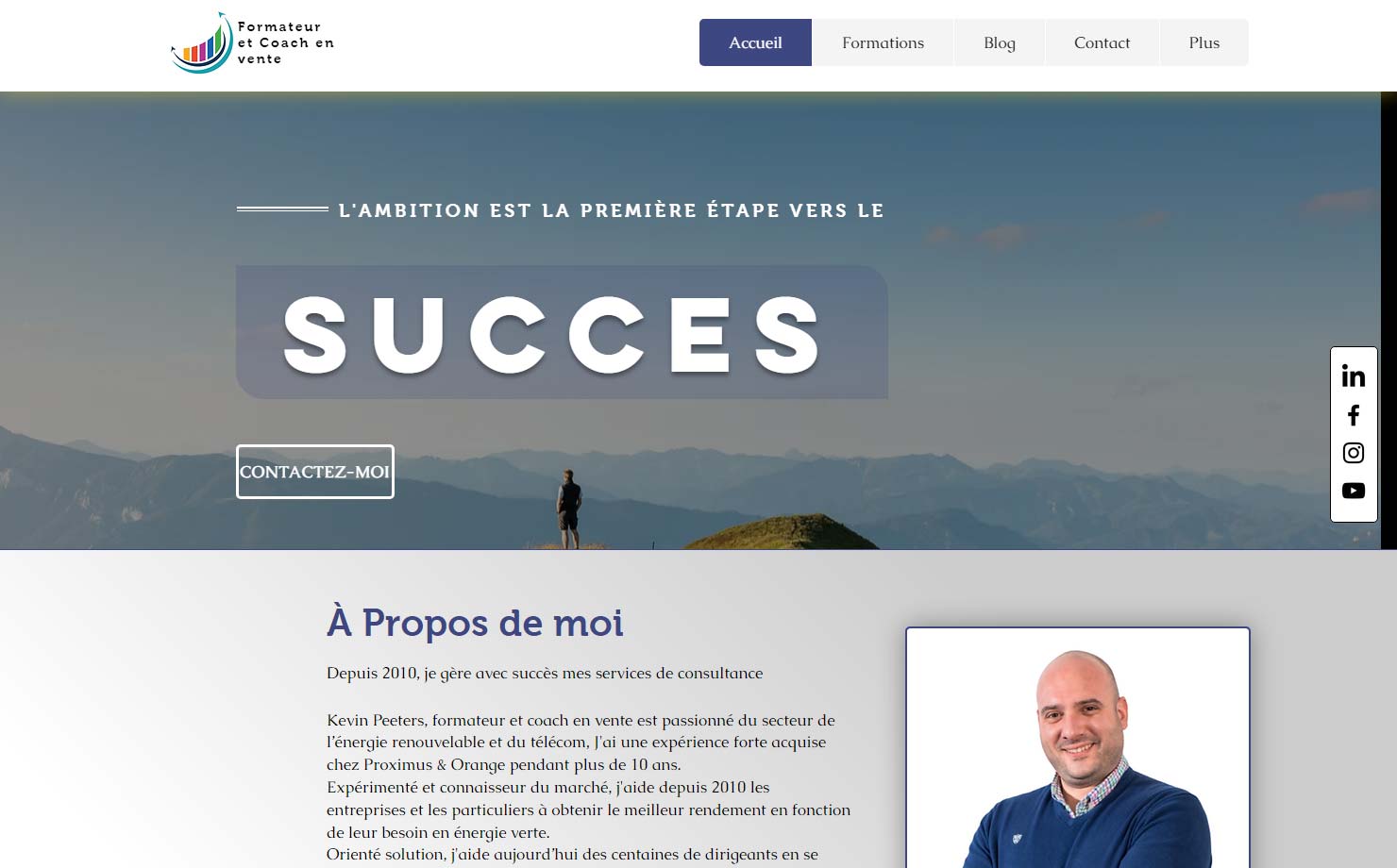 kevin-peeters.pro - Coach et formateur en vente
