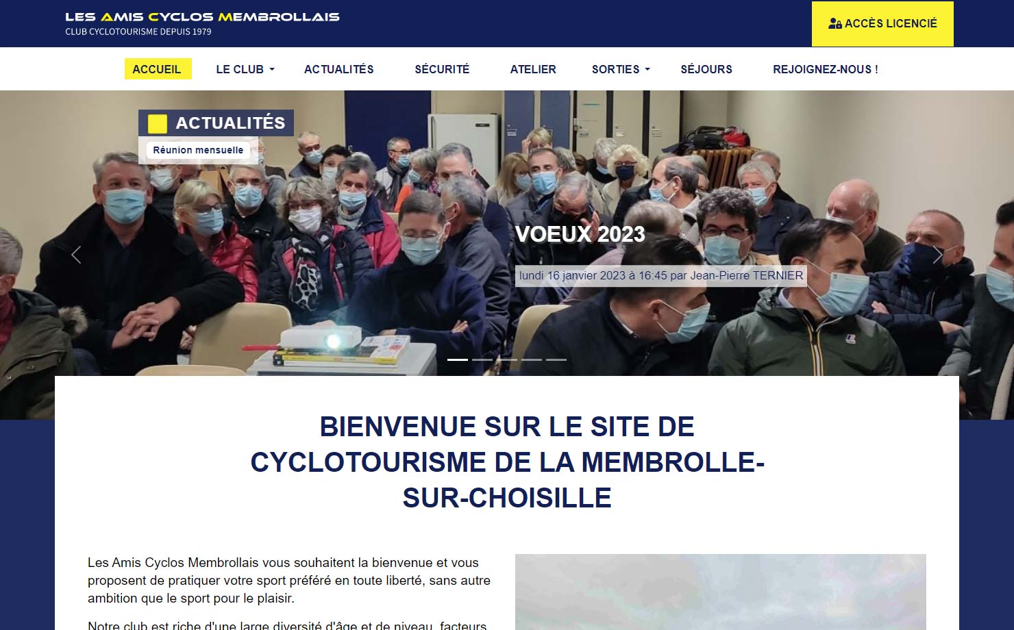 Les Amis Cyclos Membrollais - Club de cyclotourisme
