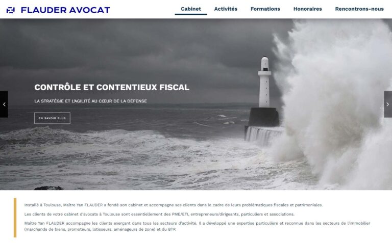 Maître Flauder - Avocat fiscaliste Toulouse, avocat cession et acquisition d'entreprise Toulouse