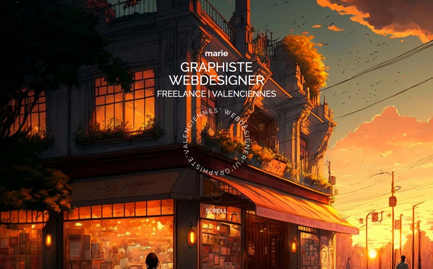 Marie | Graphiste Webdesigner Freelance | Valenciennes