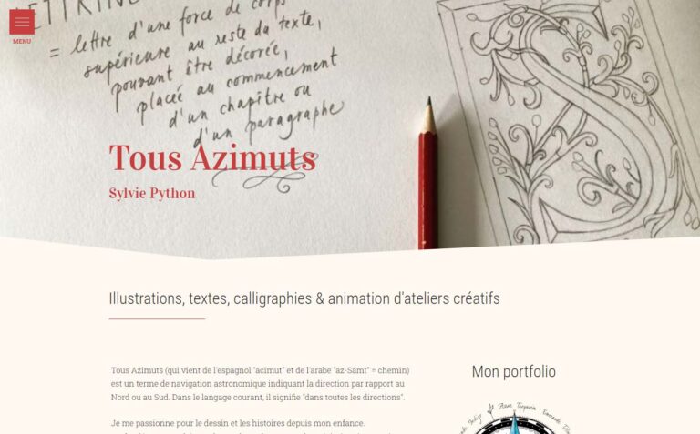 Tous Azimuts - S.Python illustratrice, cours de peinture en Suisse