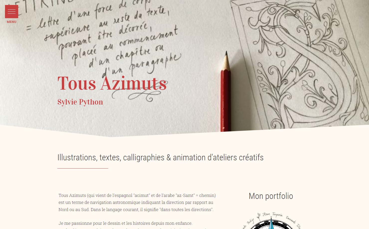 Tous Azimuts - S.Python illustratrice, cours de peinture en Suisse