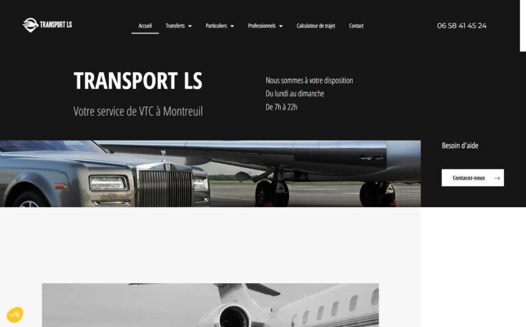 Transport LS - Chauffeur direction à Paris