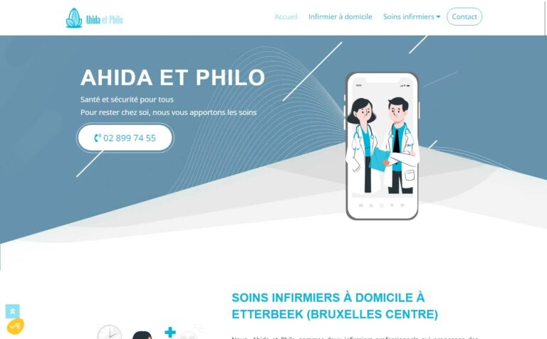 Ahida Philo - Soins infirmiers à domicile à Bruxelles