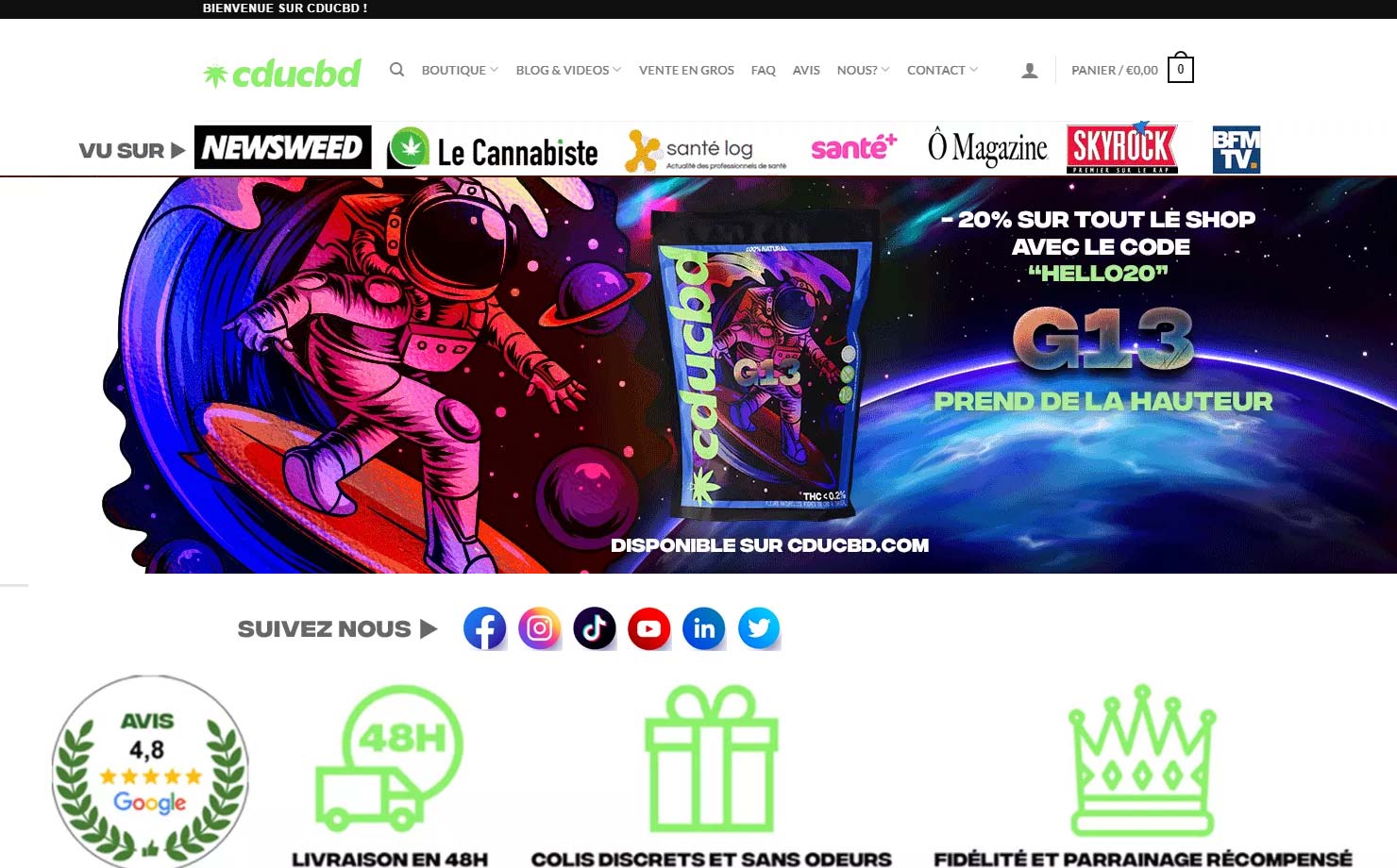 CDUCBD - Boutique de CBD