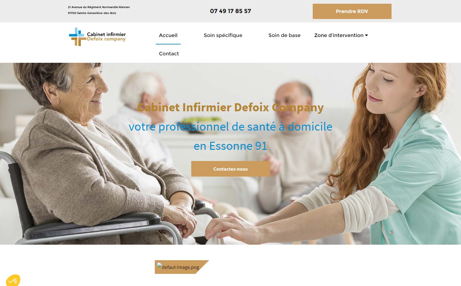 Defoix Company - Infirmière à à Sainte-Geneviève-des-Bois