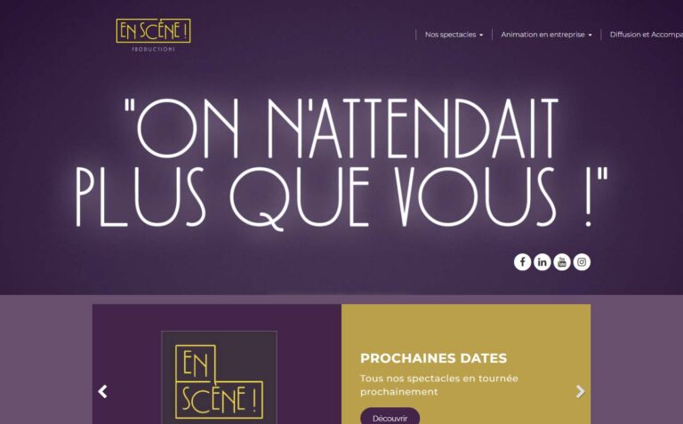 En Scène Productions - Evénementiel et teambuilding issus du spectacle vivant