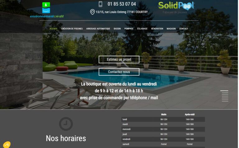 Environnement Créatif - Pisciniste à Courtry dans le 77