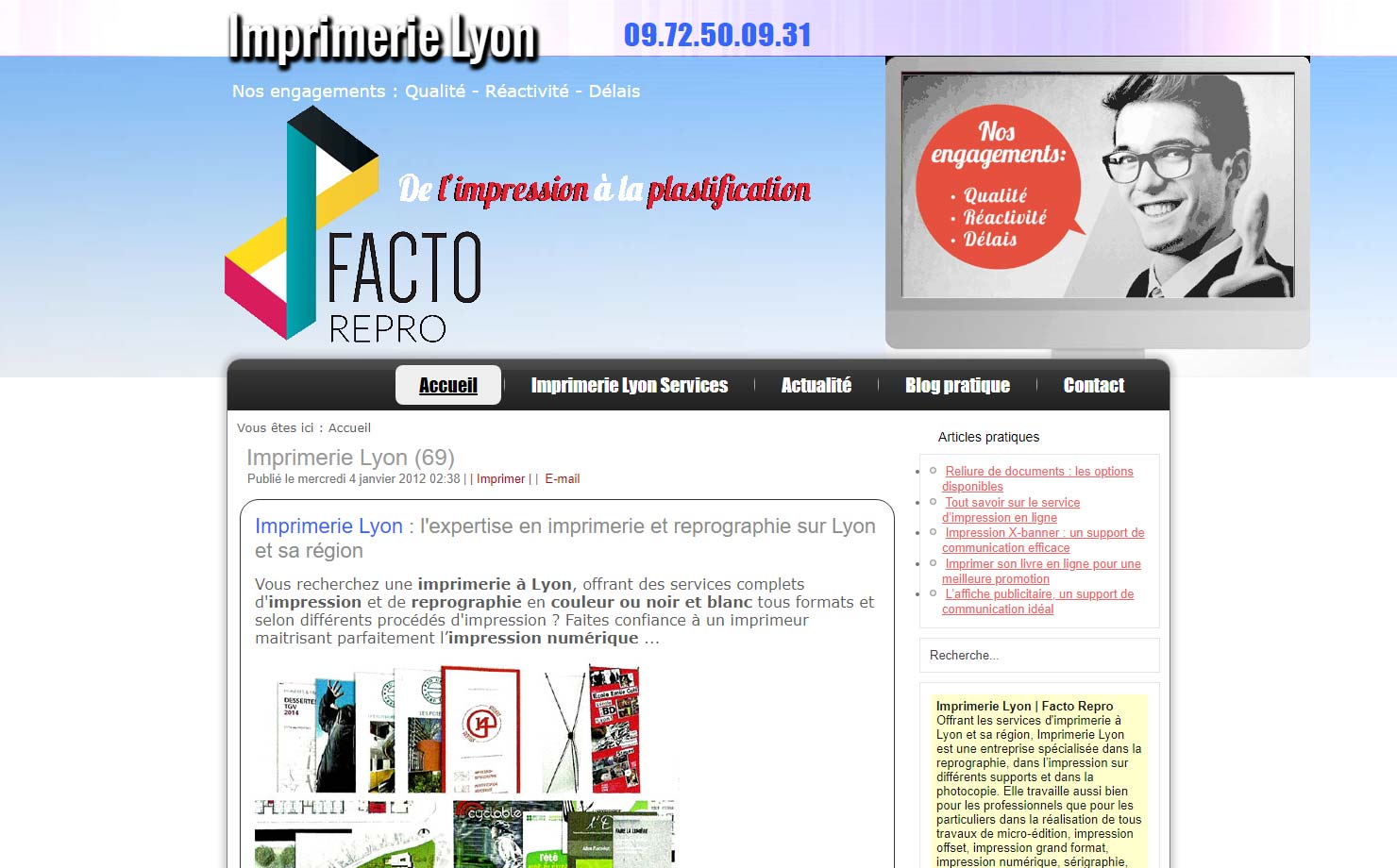 Facto Repro - Imprimerie à Lyon