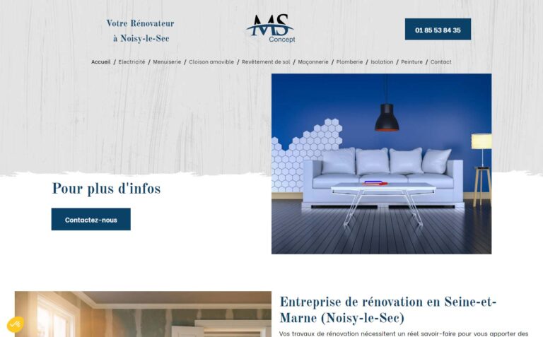 MS Concept - Entreprise de rénovation en Seine et Marne