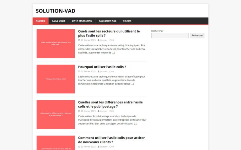 Solution VAD