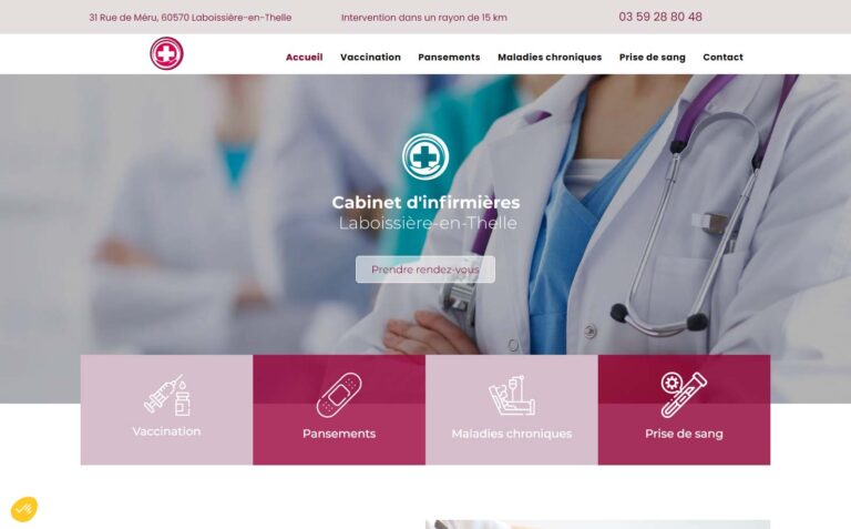 Cabinet d'infirmières Laboissière-en-Thelle - Prise de sang