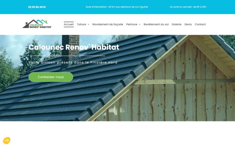 Calounec Renov’Habitat - Entreprise de bâtiment à Morlaix