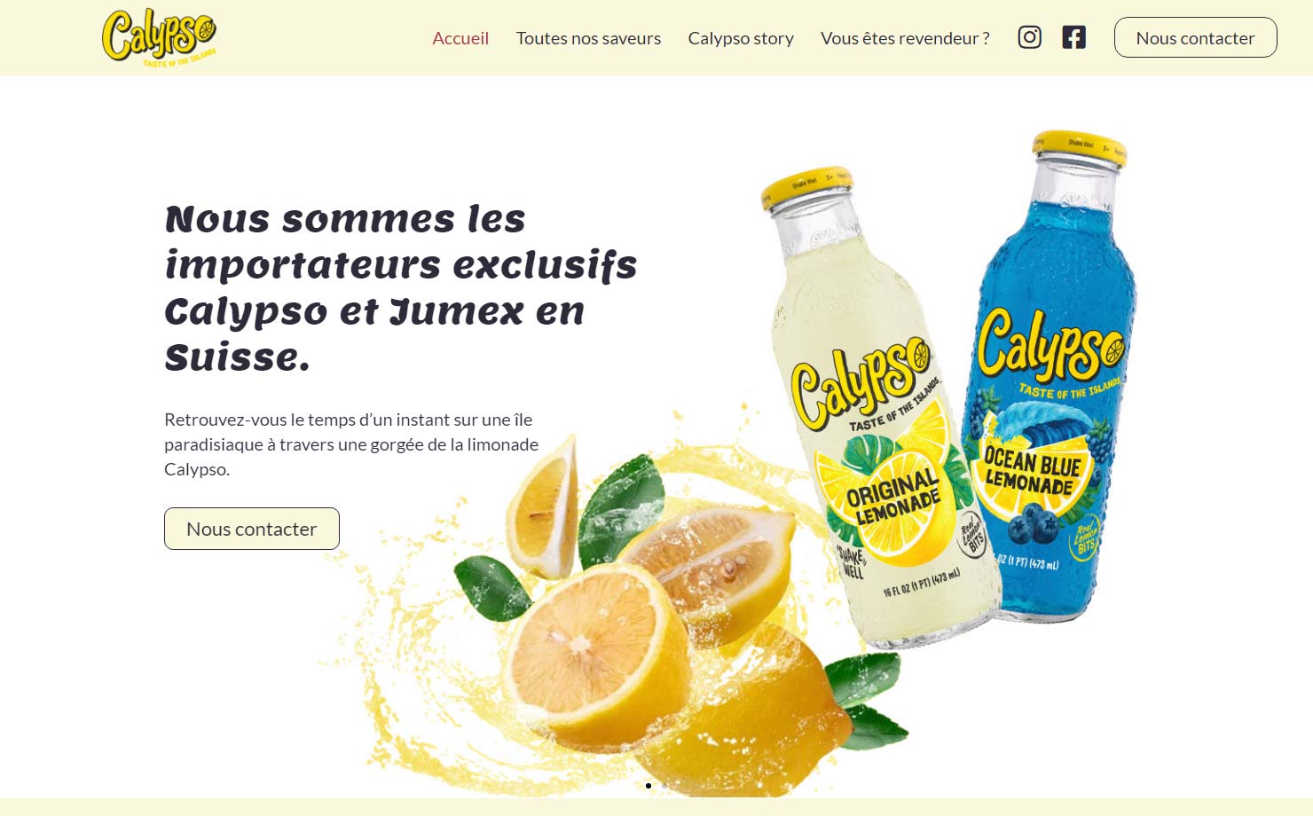 Calypso Drink - Boissons aux fruits