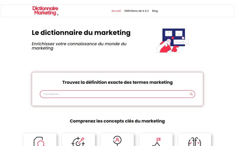 Dictionnaire du marketing - Comprenez les concepts clés du marketing en un clin d'œil